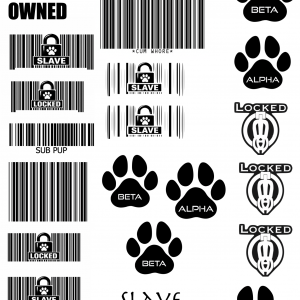 Temporary Kinky Tattoo's