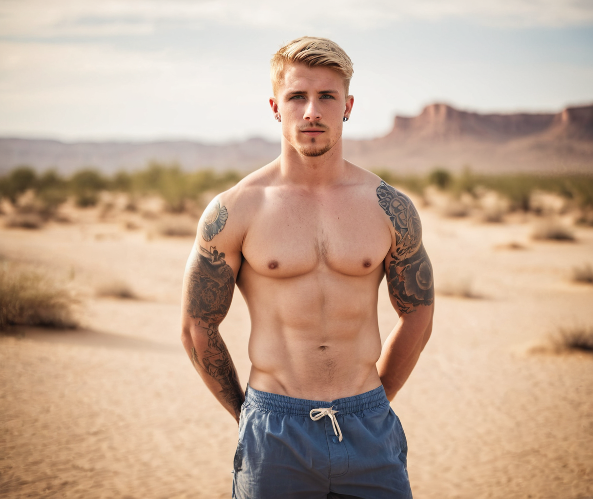 Blonde Guy AI Image Set - Image 5